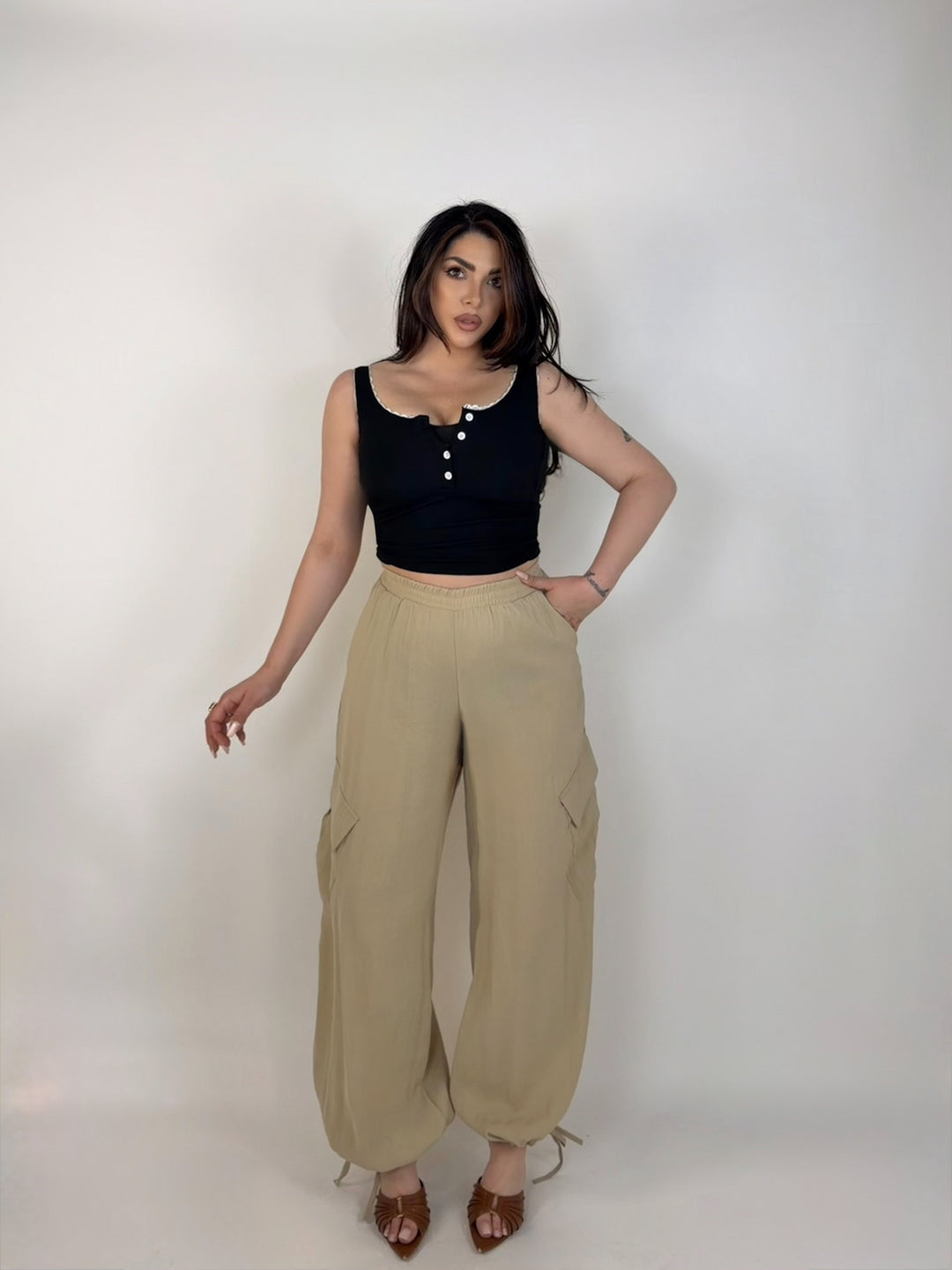 Pantaloni balloon “Safari”