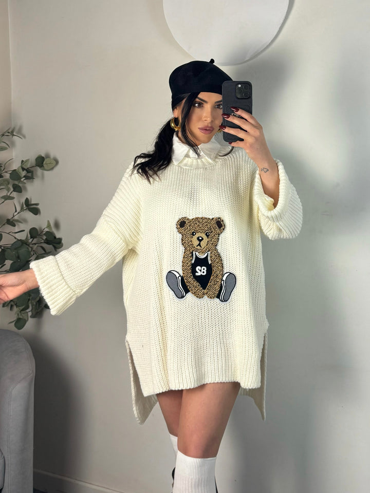 Maxi maglione “Teddy”