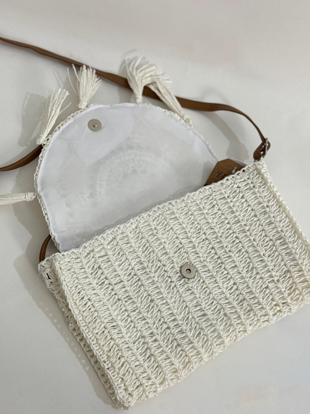 Borsa in rafia “Perla”