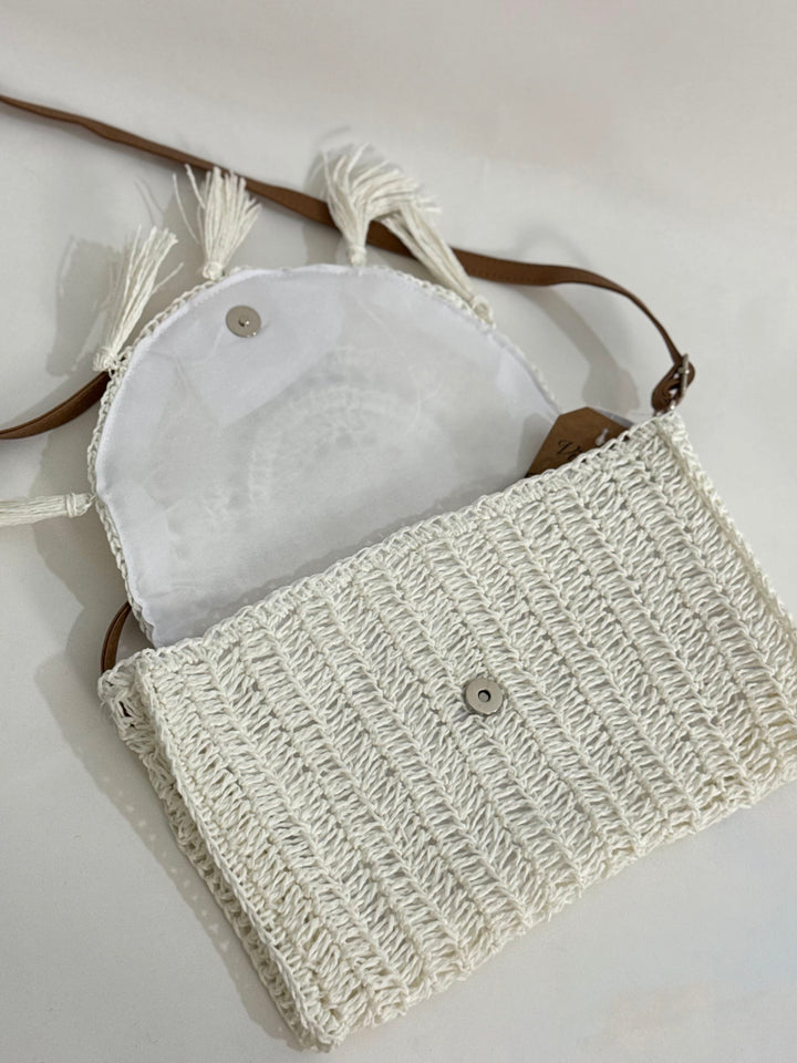 Borsa in rafia “Perla”
