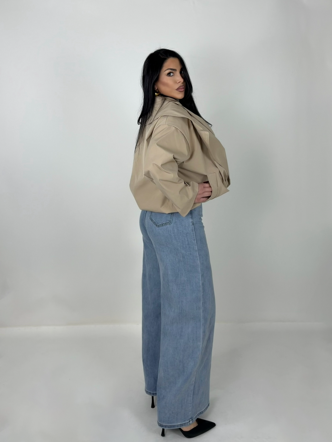 Giacca trench destrutturata “Identity”