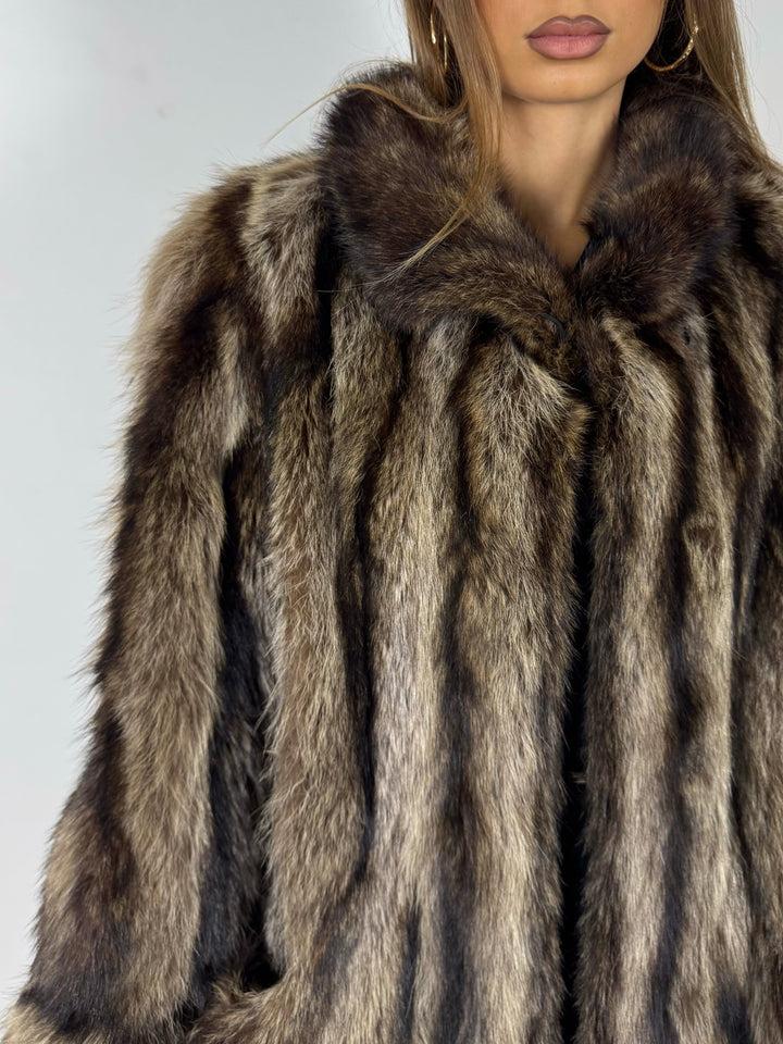 Pelliccia in marmotta Vintage 110