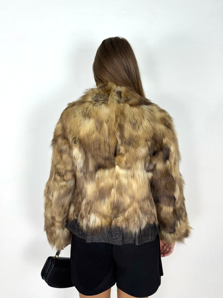 Pelliccia in coyote Vintage 48