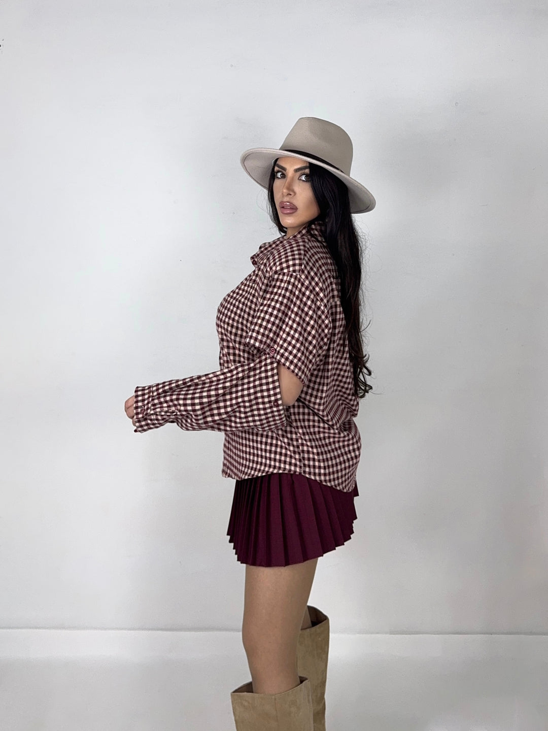 Camicia in flanella “Sienna”