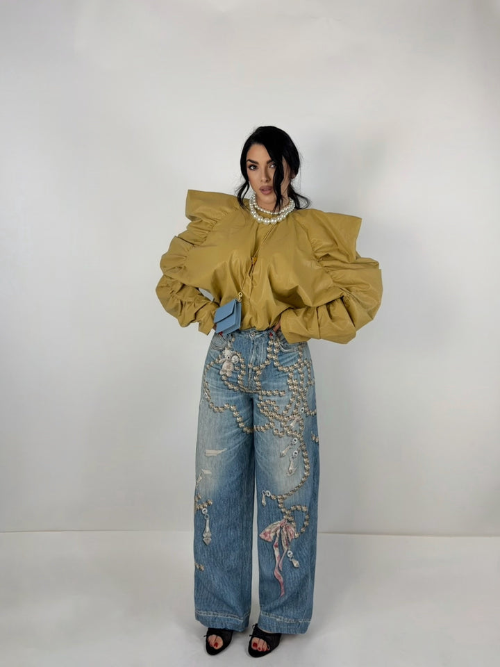 Jeans wide leg “Radiance”