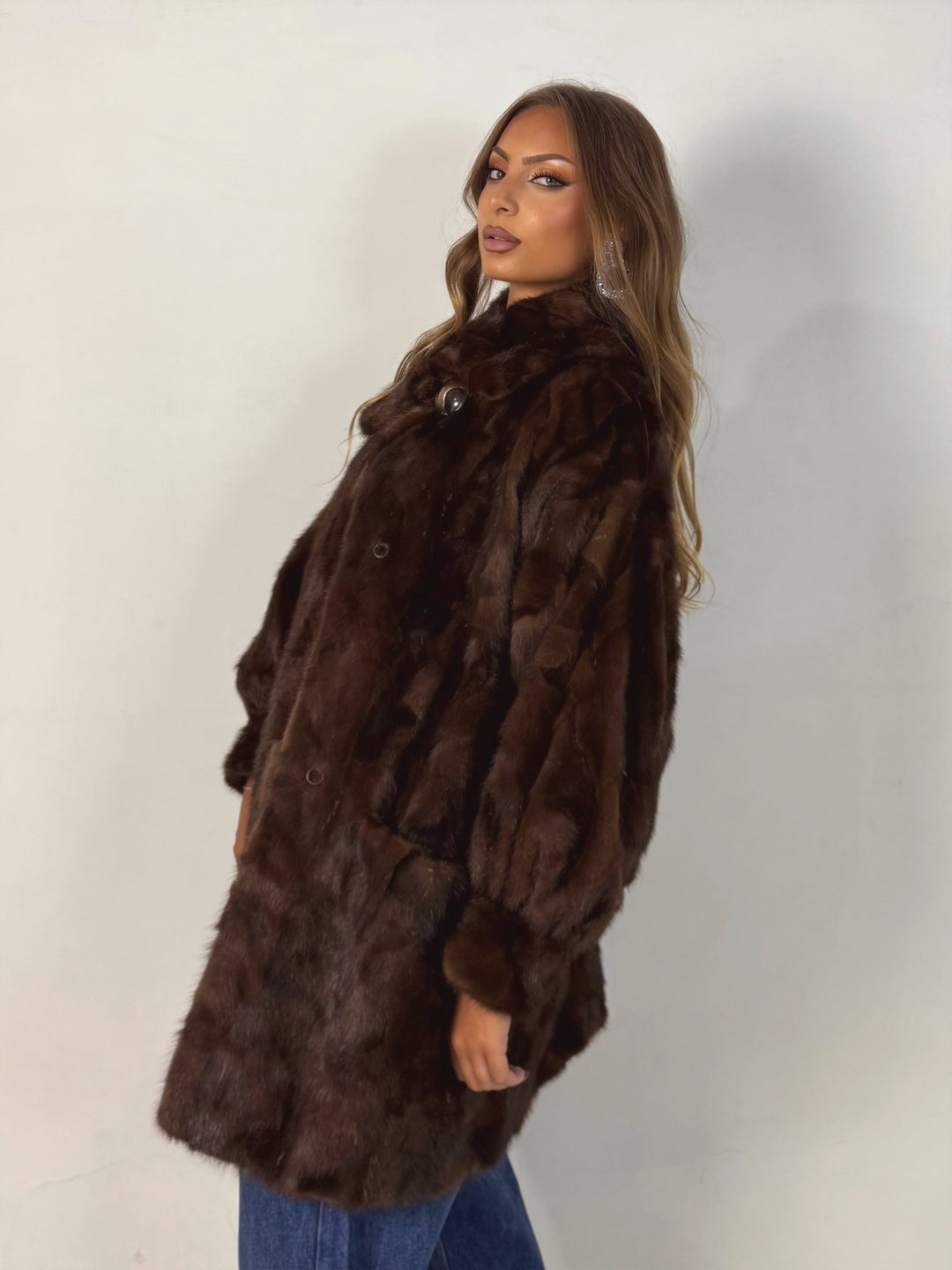 Pelliccia in visone Vintage 16