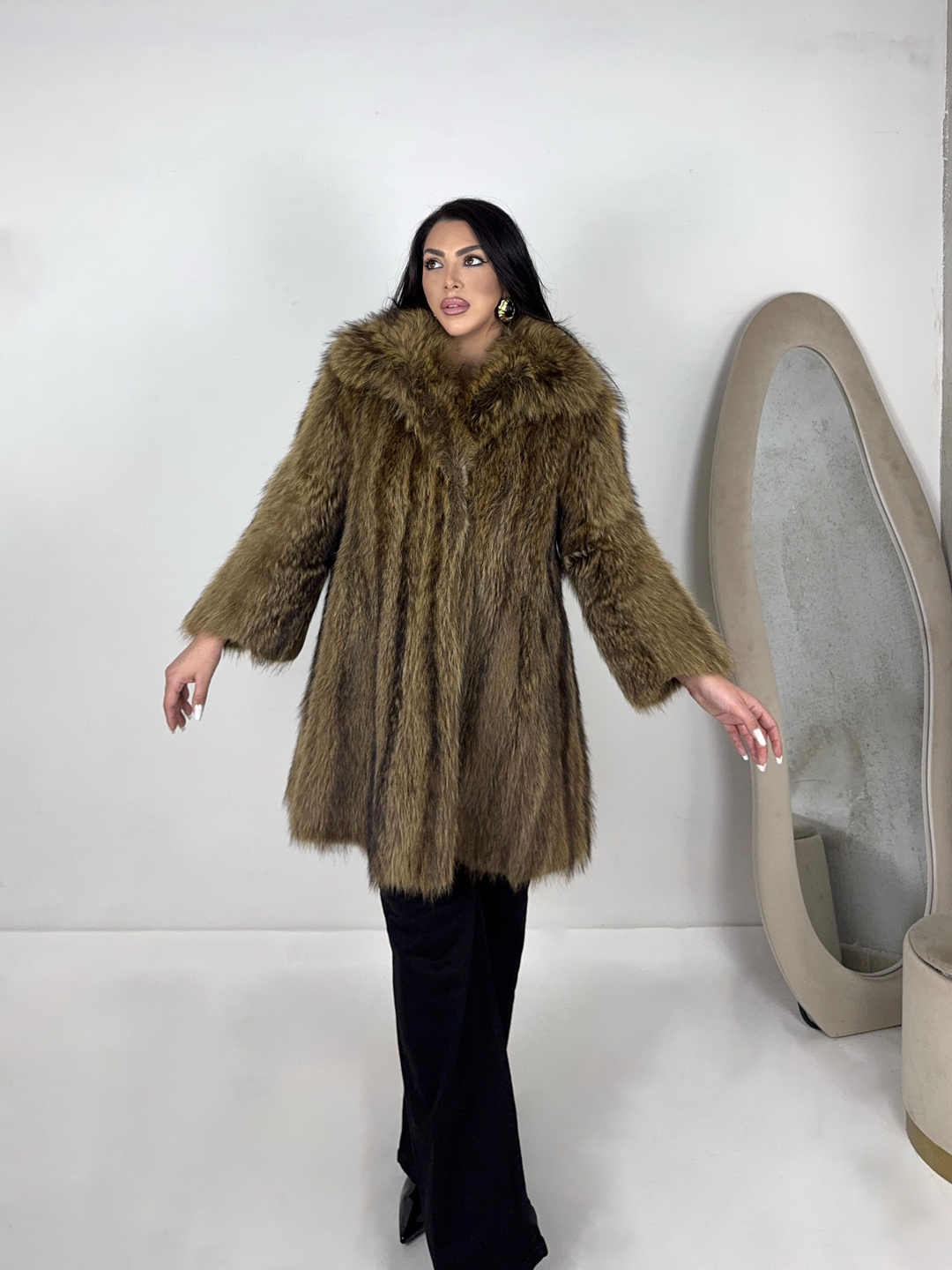 Pelliccia in marmotta Vintage 101
