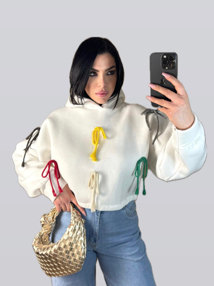 Felpa super felpata “Fiocco”