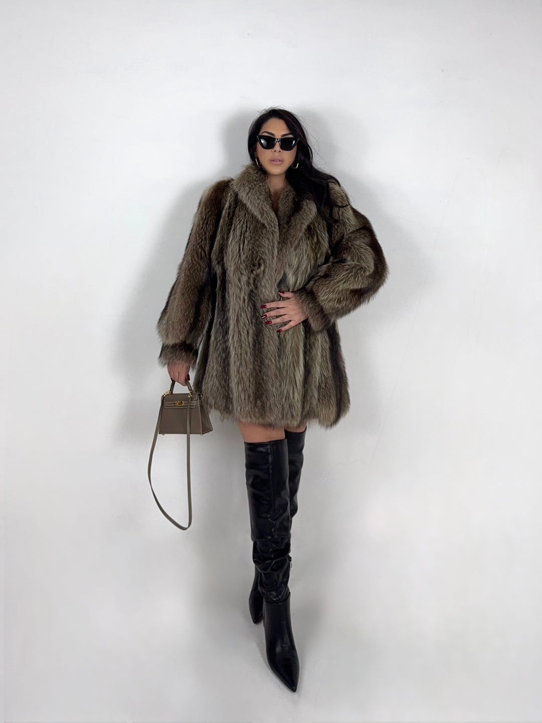 Pelliccia in marmotta Vintage 61