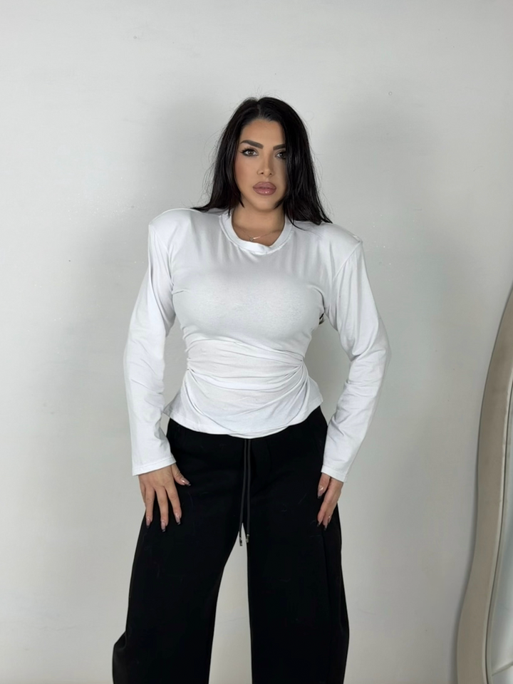 Maglia con spalline “Shape”