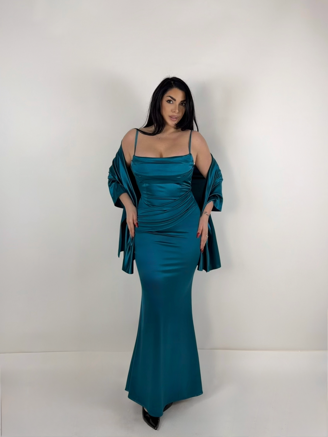 Abito con stola “Diana”