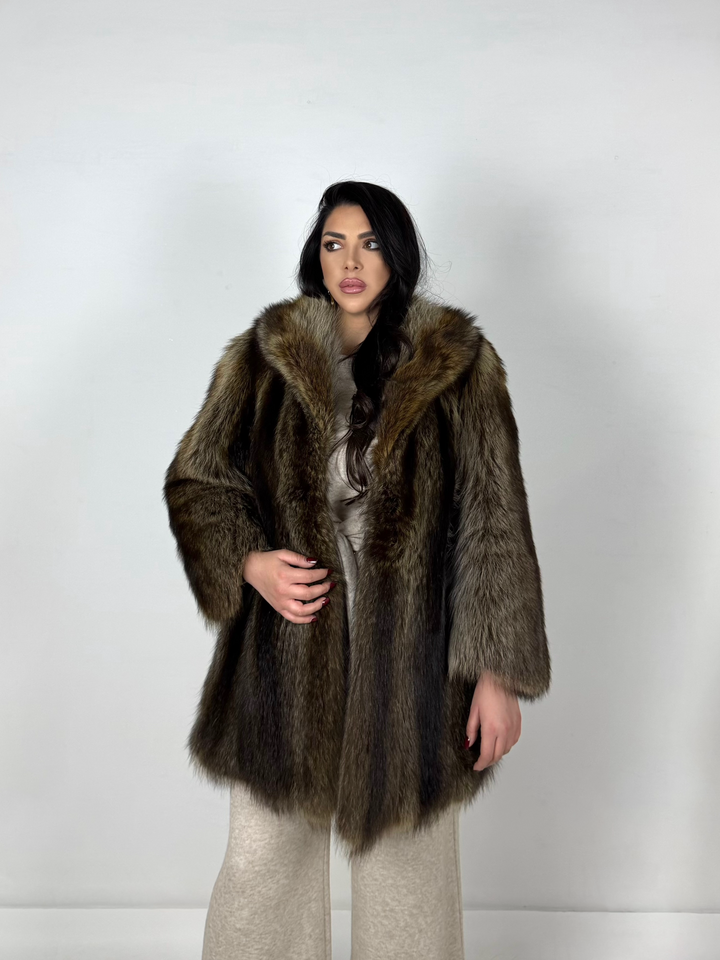 Pelliccia in marmotta Vintage 141