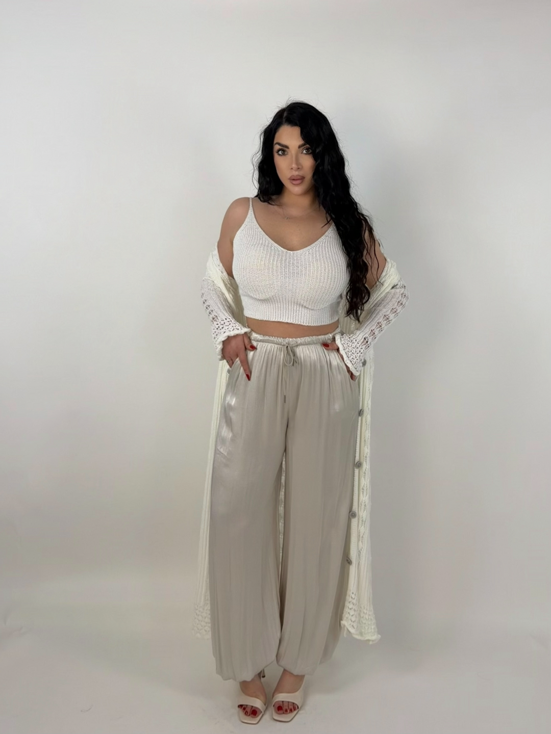 Crop top in filo “Ritual”