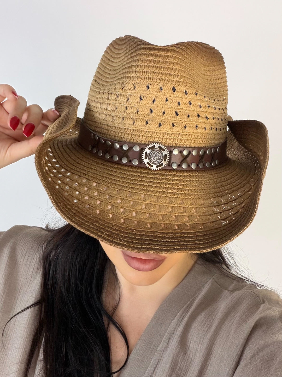 Cappello in rafia “Privilege”