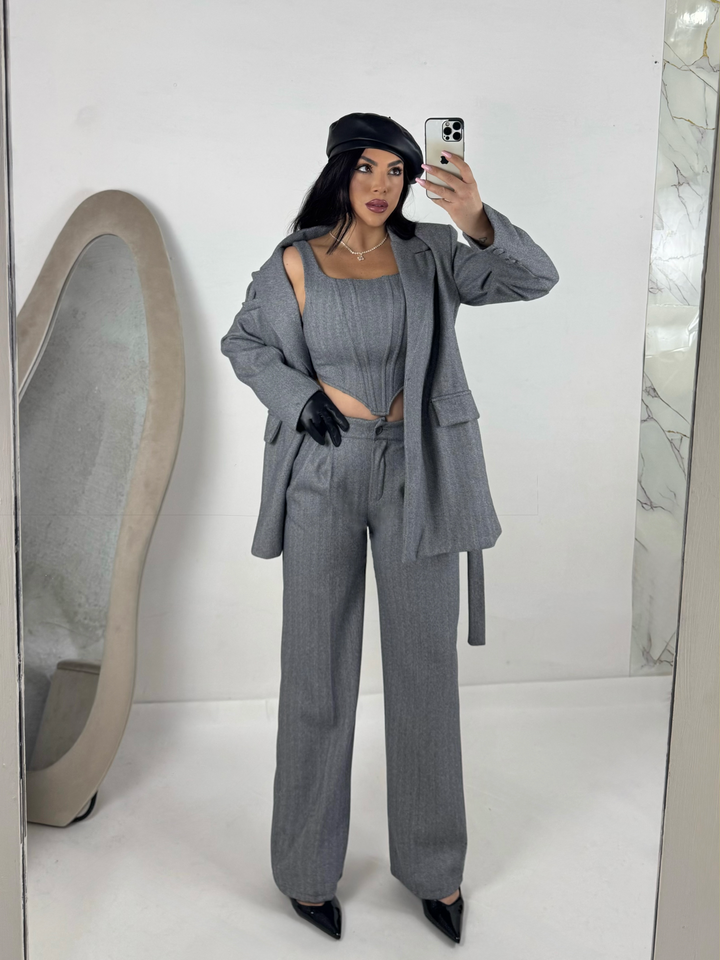 Tailleur in lana tre pezzi “Magnetica”