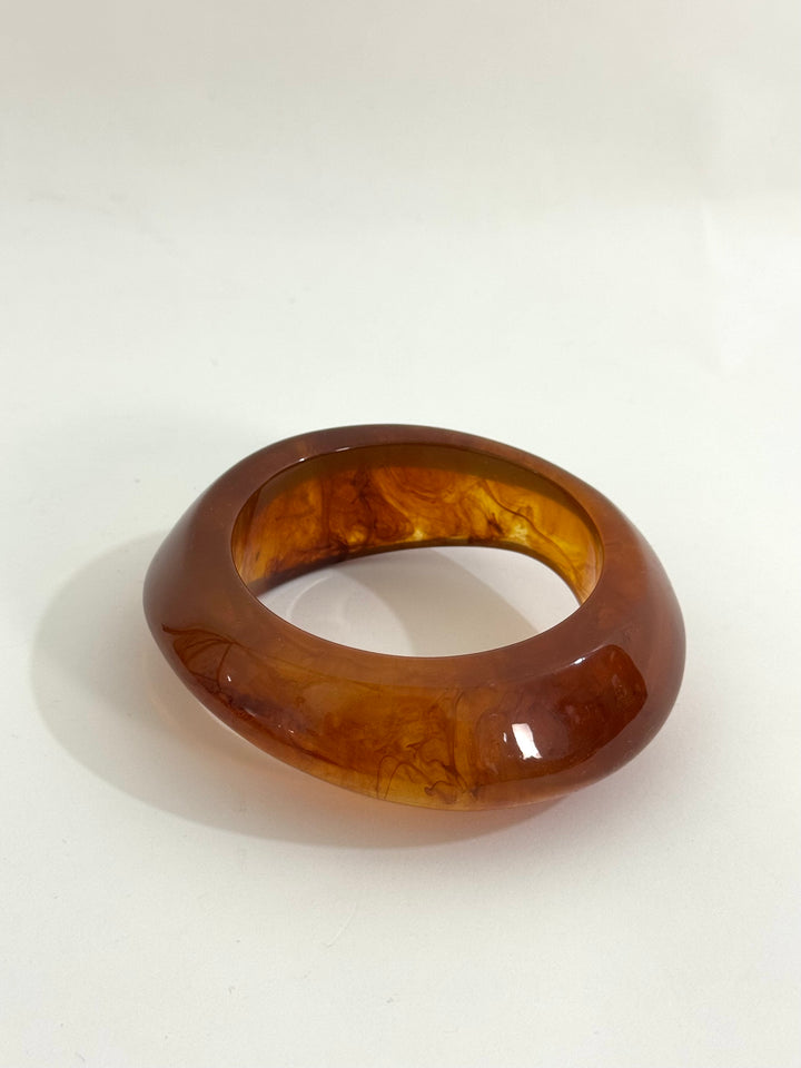 Bracciale rigido cuoio