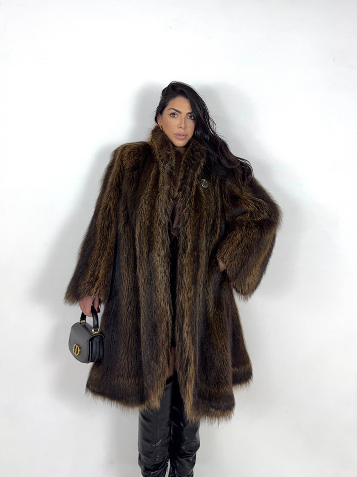 Pelliccia in marmotta Vintage 47