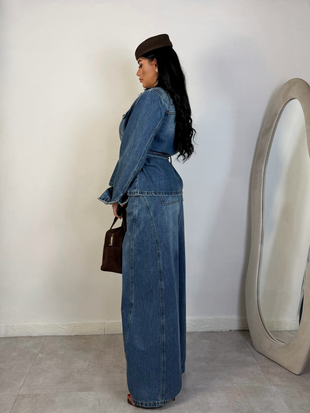 Coordinato in jeans “Brooklyn”