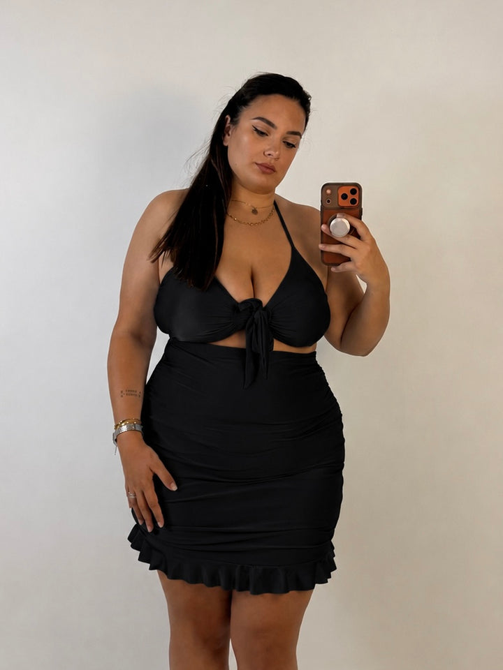 Costume e gonna copricostume “Mykonos”