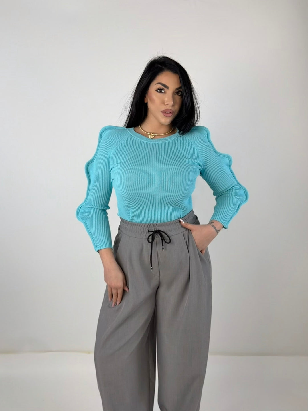 Maglia in filo “Shape”