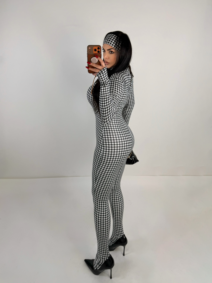 Tuta intera con fascia per capelli “Iconique”