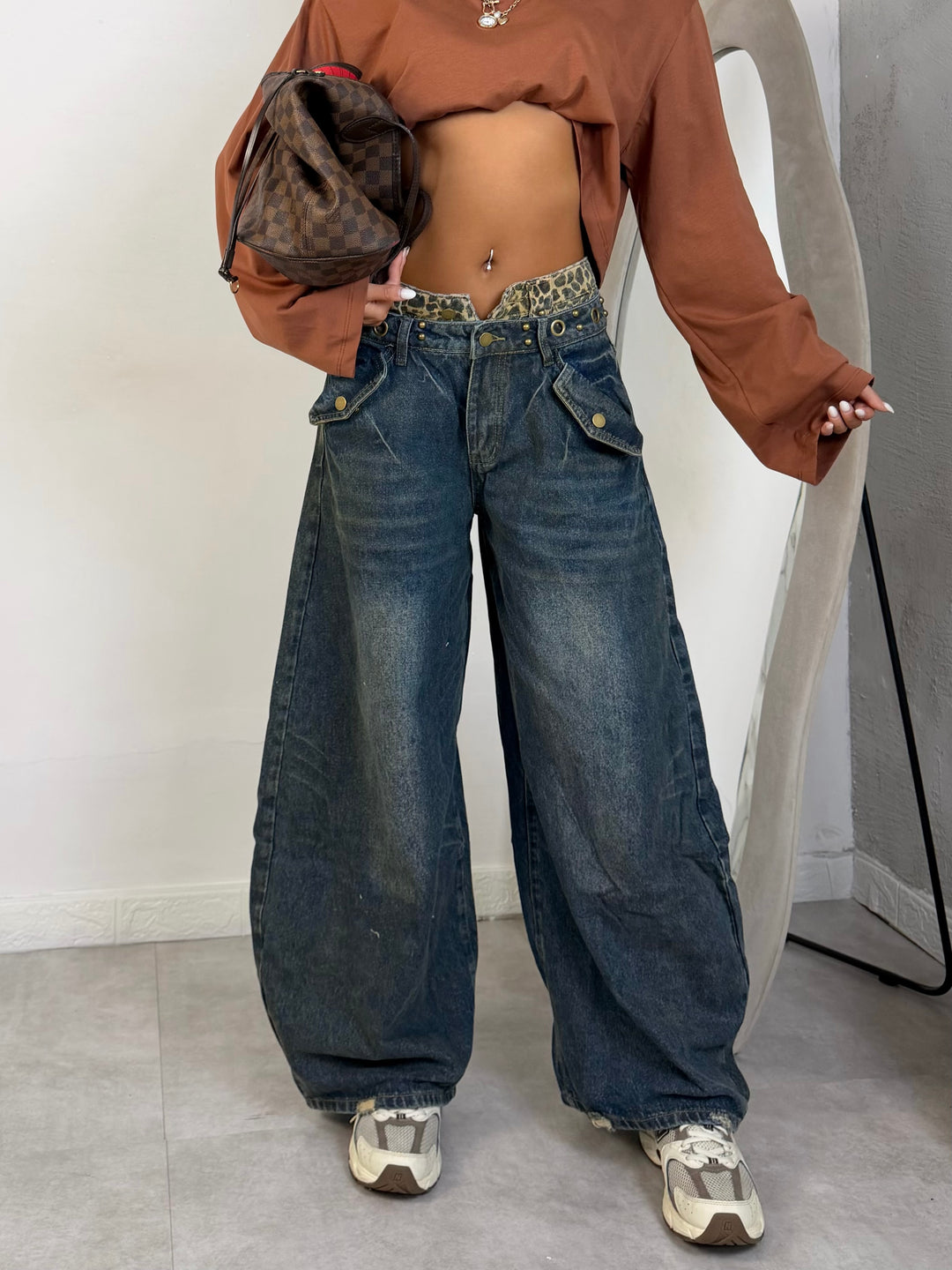 Jeans balloon “Privè”