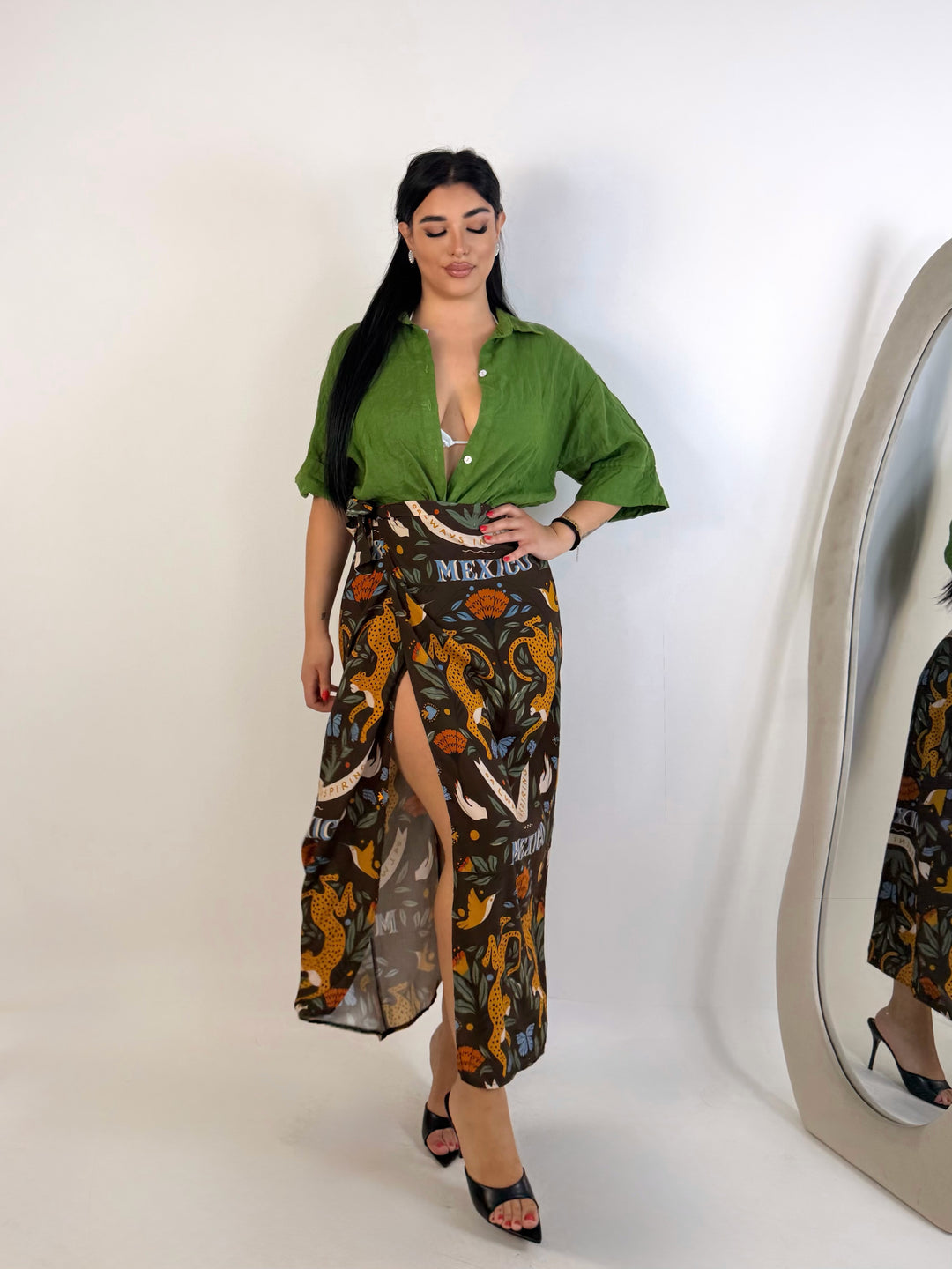 Camicia in lino “Mexico”