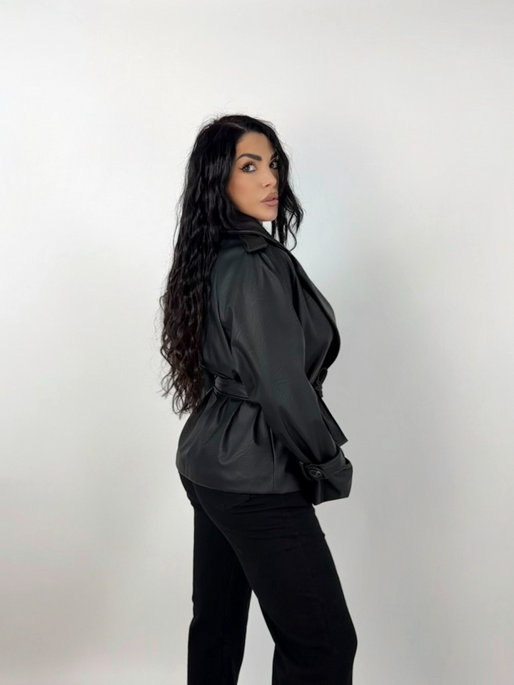 Trench in eco pelle “Romina”