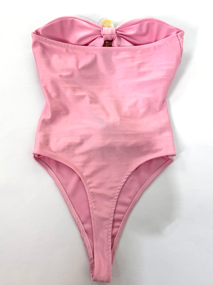 Costume trichini e gonna copricostume “Orchidea”