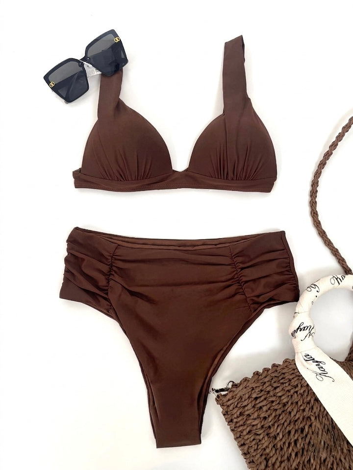 Costume due pezzi vita alta “Dune”