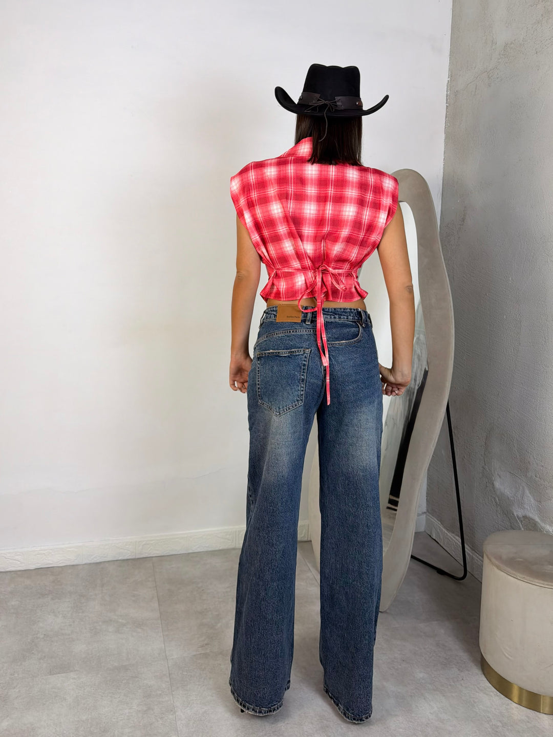 Jeans a palazzo “Reverse”