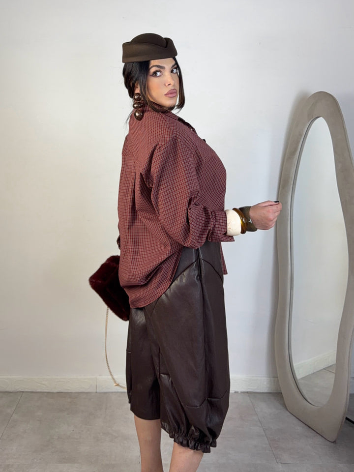 Camicia oversize JUSTWEST “Paola”