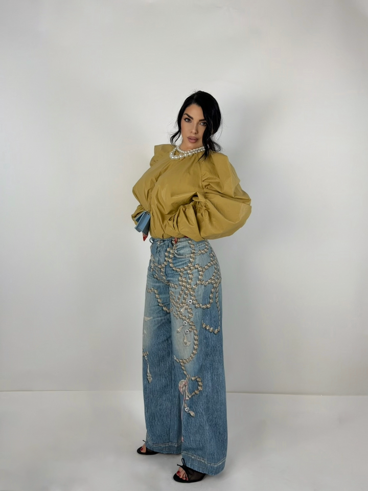 Jeans wide leg “Radiance”