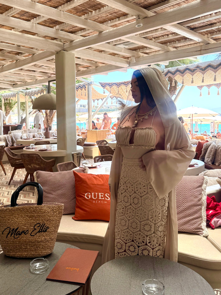 Kimono con cappuccio “Kalua”