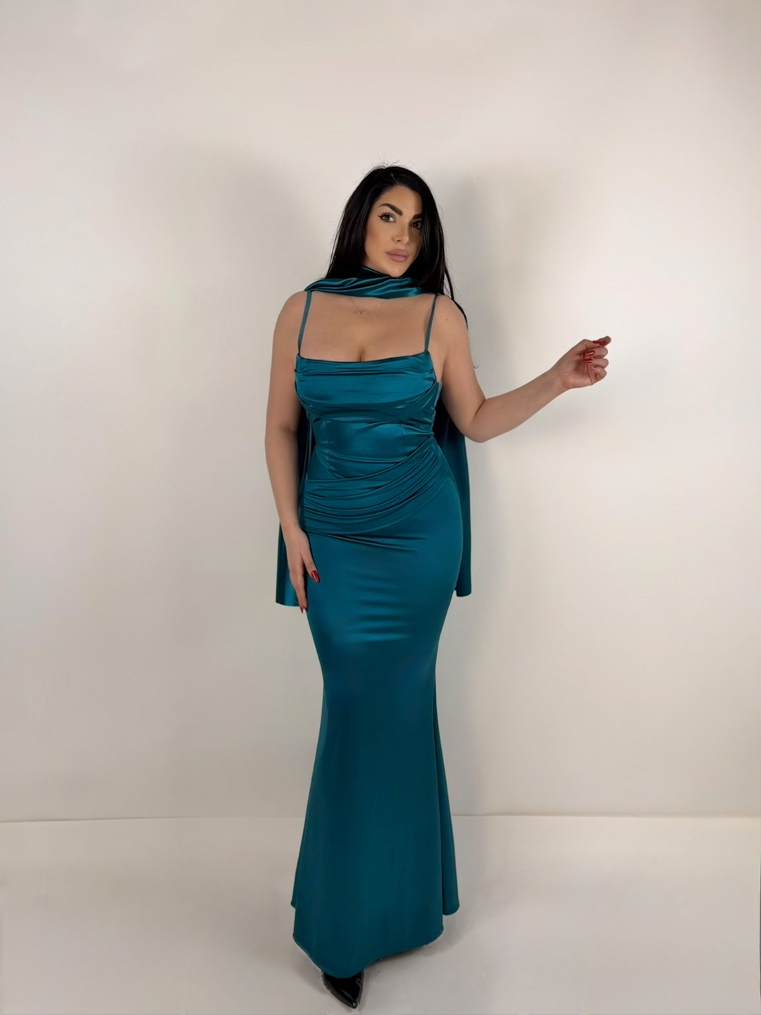 Abito con stola “Diana”