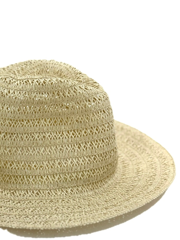 Cappello in rafia “Ivory”