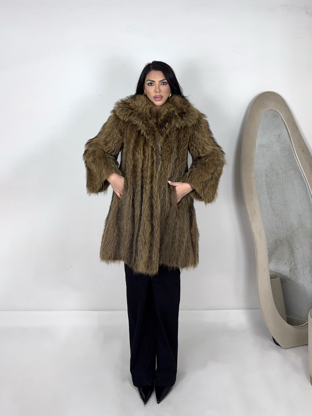 Pelliccia in marmotta Vintage 101