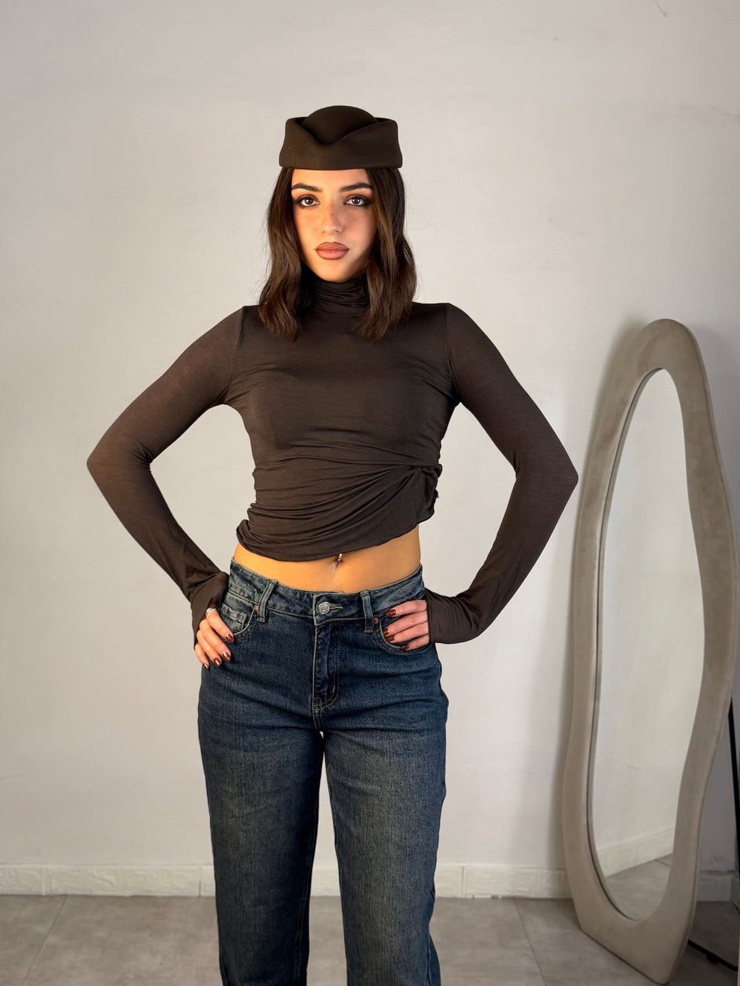 Maglia a collo alto Cashmere