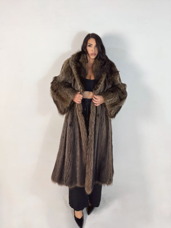 Pelliccia in marmotta Vintage 39