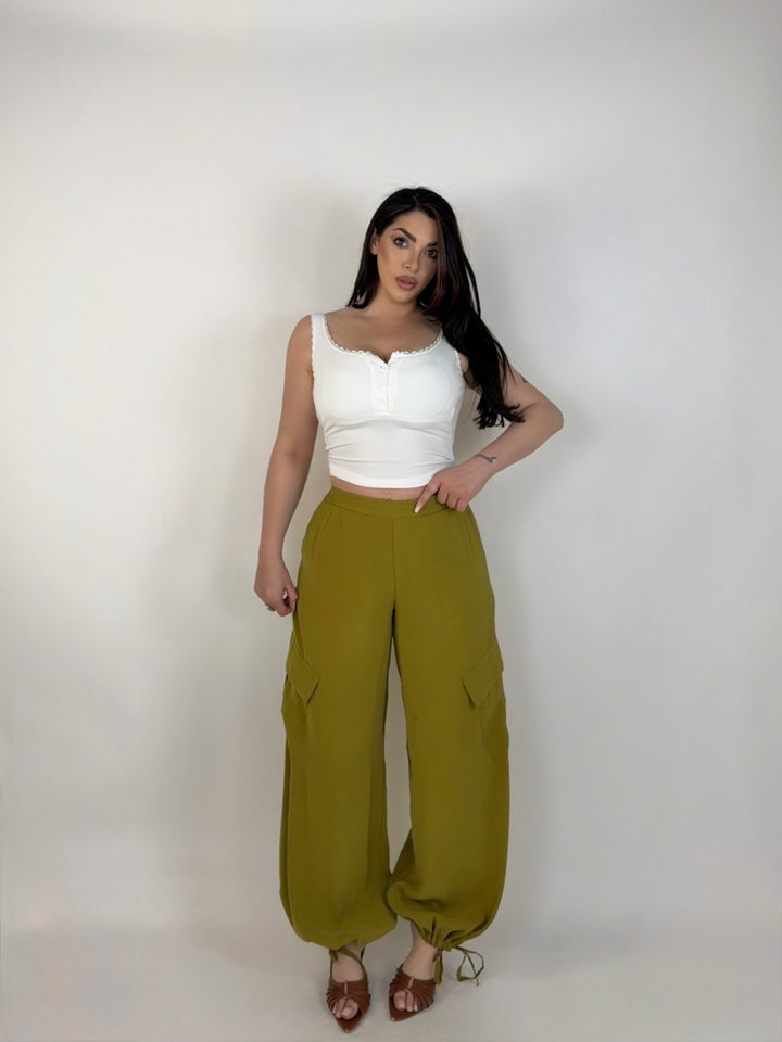 Pantaloni balloon “Safari”