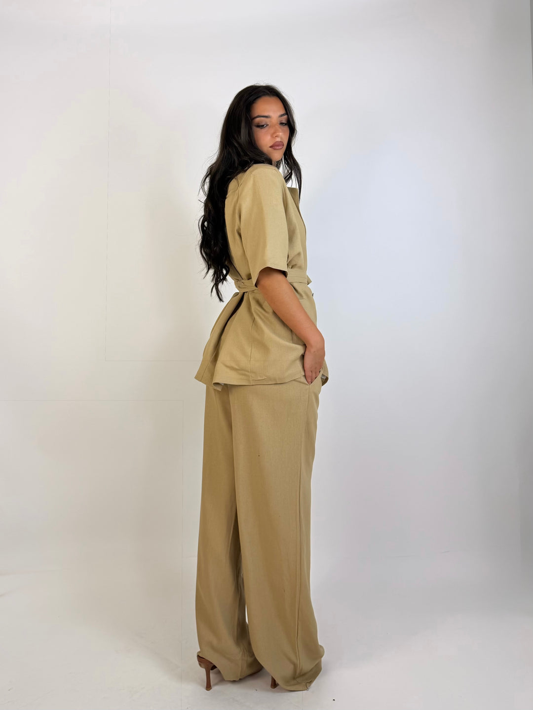 Tailleur lino “Graduate”