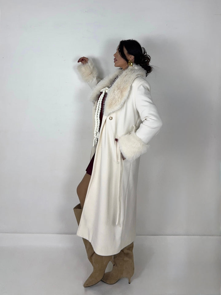 Cappotto con collo removibile “Bucarest”