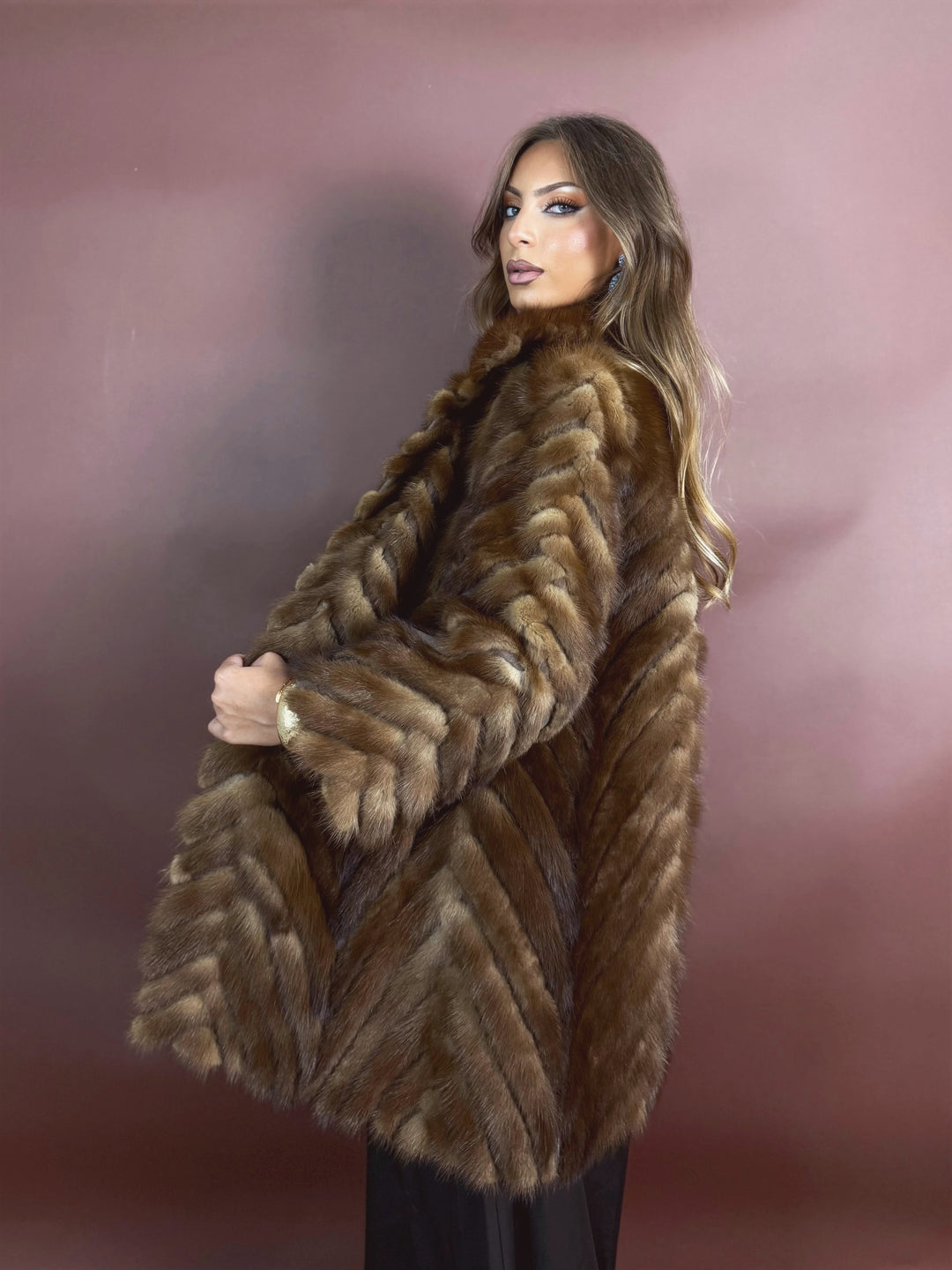 Pelliccia in visone Vintage 01