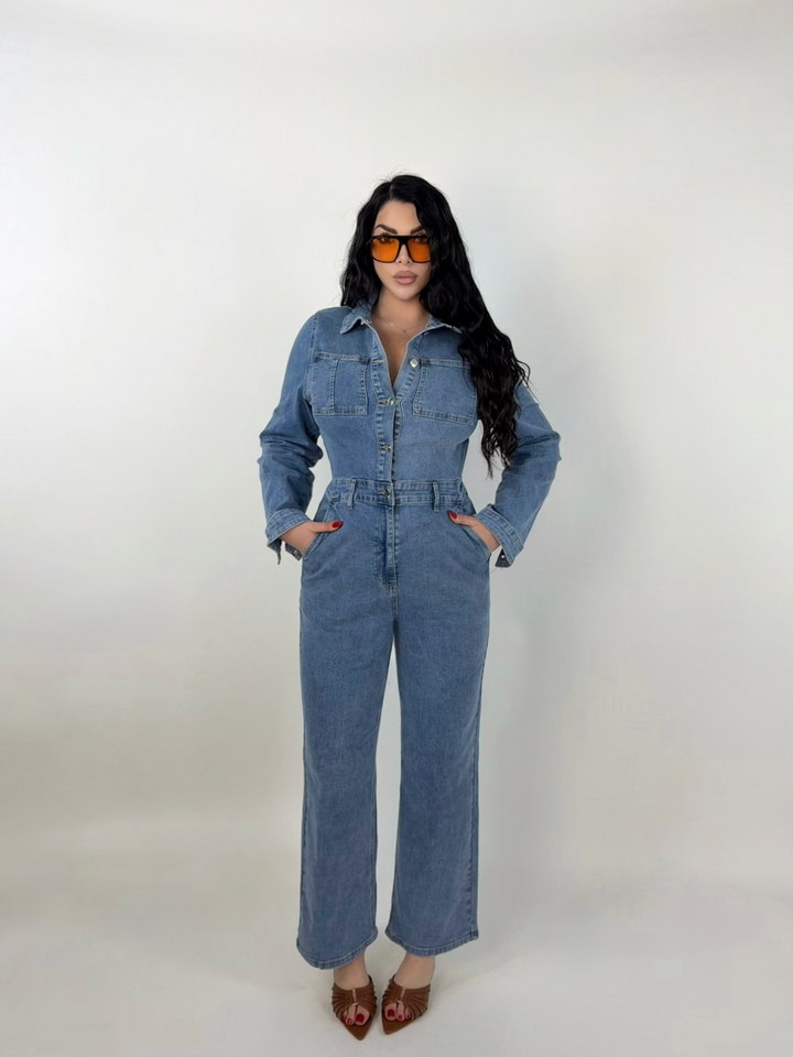 Tuta in jeans “Beatrix”