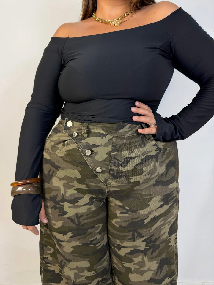 Jeans militare “Naomi”