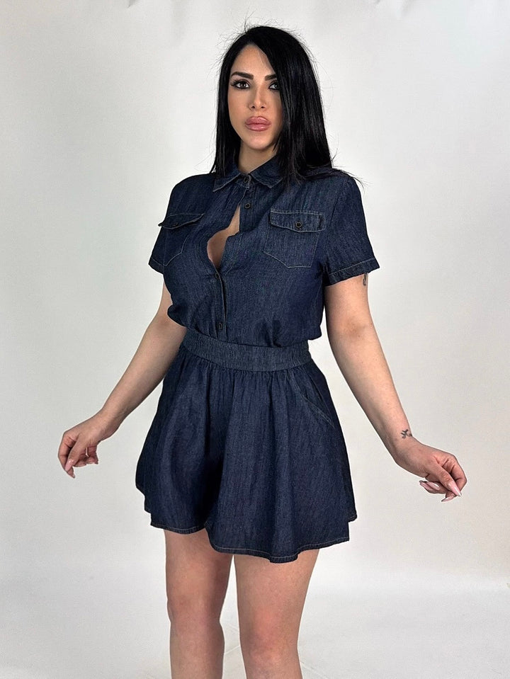 Coordinato in jeans “Vania”