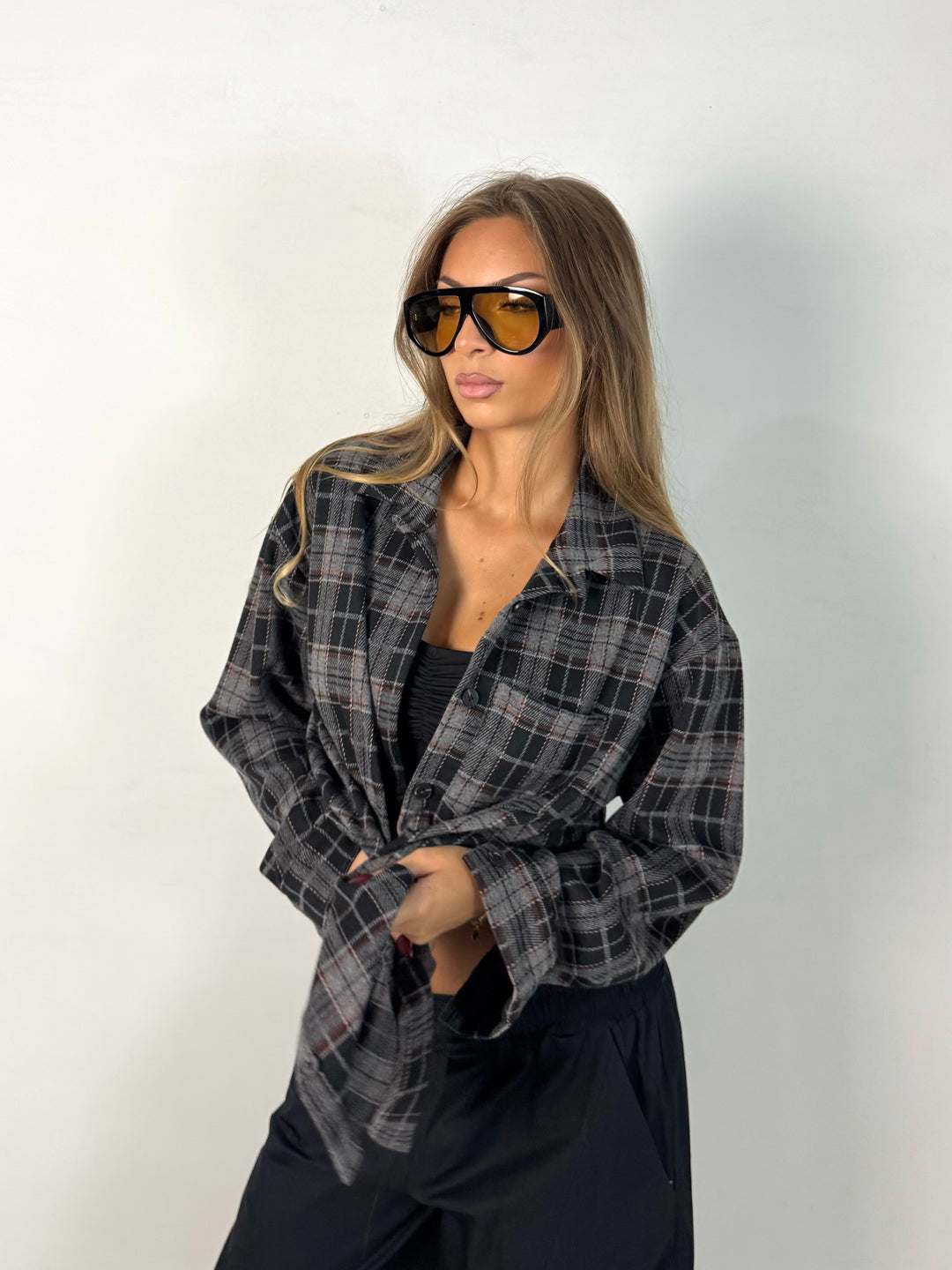 Camicia in flanella “Attitude”