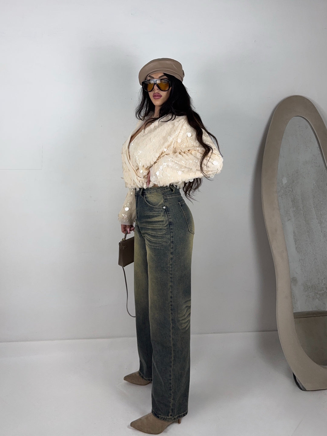 Jeans in tela ferma “Dream”