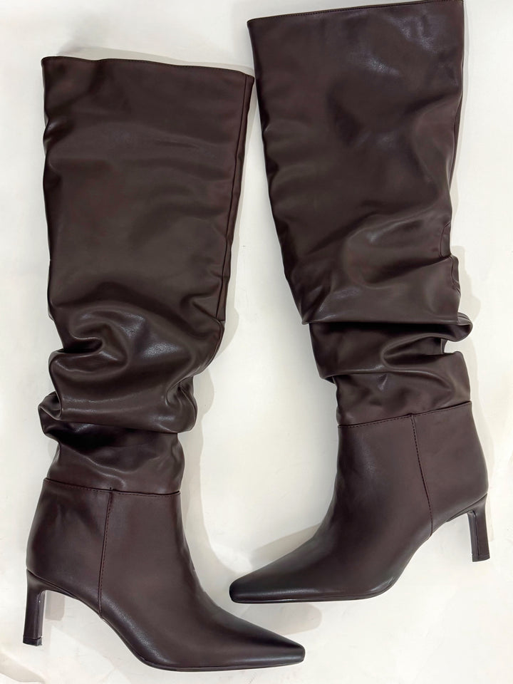 Stivali in eco pelle “Celine”