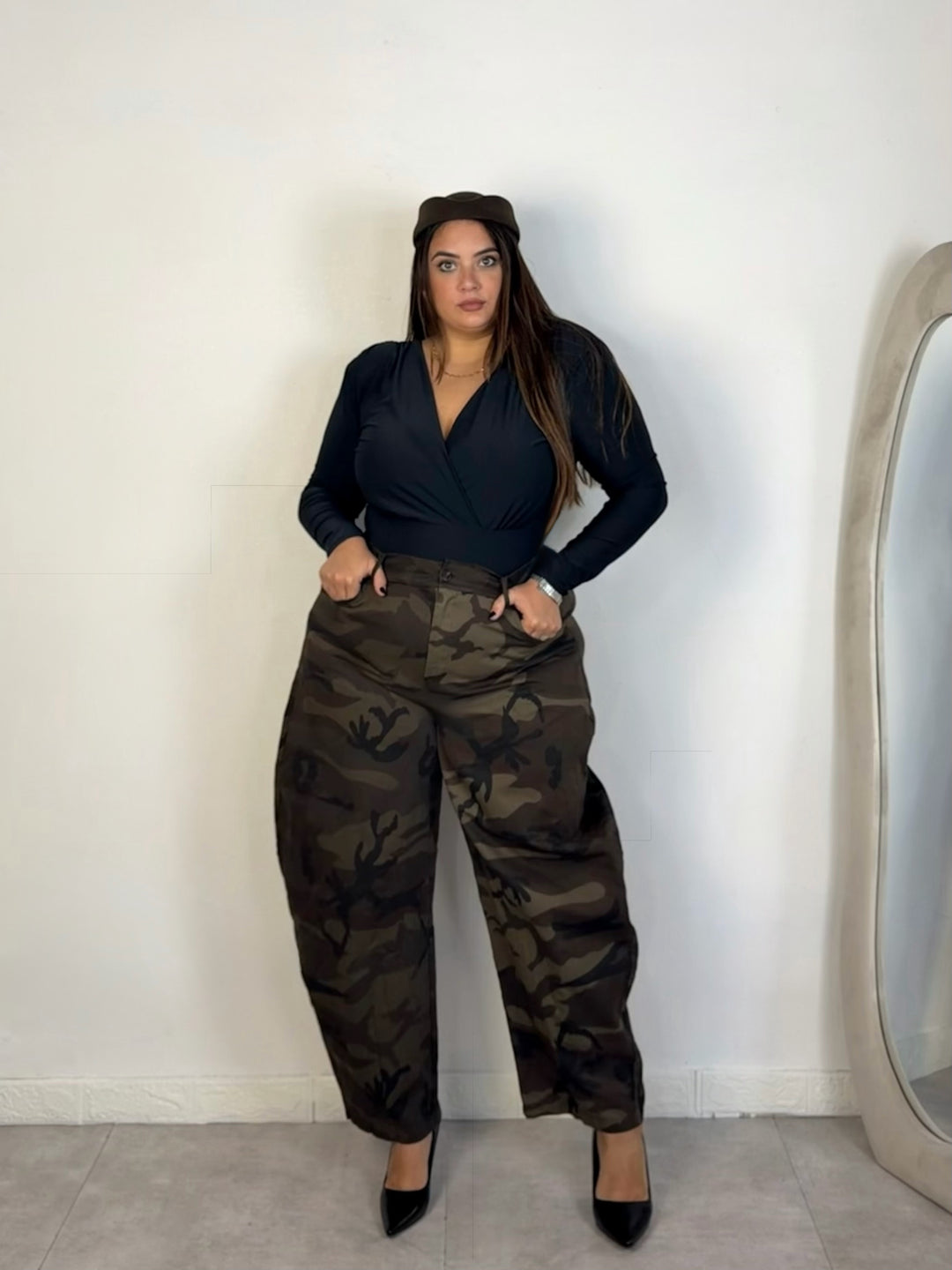 Pantaloni balloon militare “Savage”